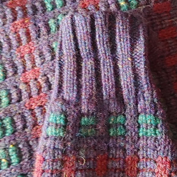 Patrick Malin 100%wool Madr in Ireland Fisherman Sweater SZ.Med - Picture 6 of 6